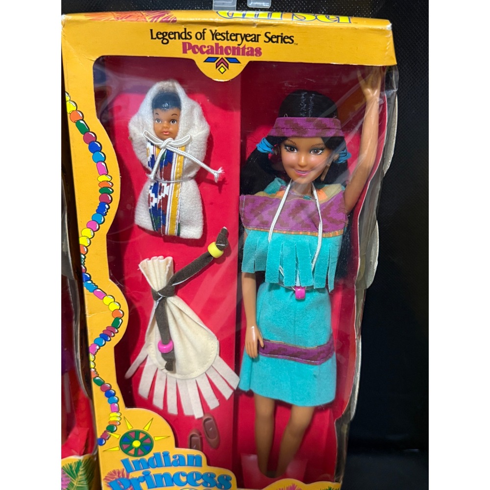 Legends of Yesteryear Pocahontas Indian Princess‎ Gift Set 1992 Toys R Us